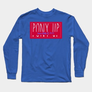 Pony Up SMU 2023 Long Sleeve T-Shirt